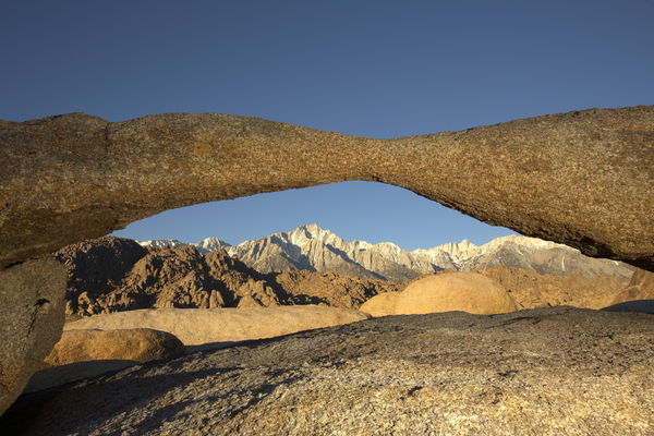 Arch in the Alabama Hills - a two shot focus stack...