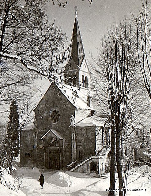 A mountainside Catholic church serving Berchtesgad...