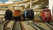 On the Rail Road.  HO Scale....