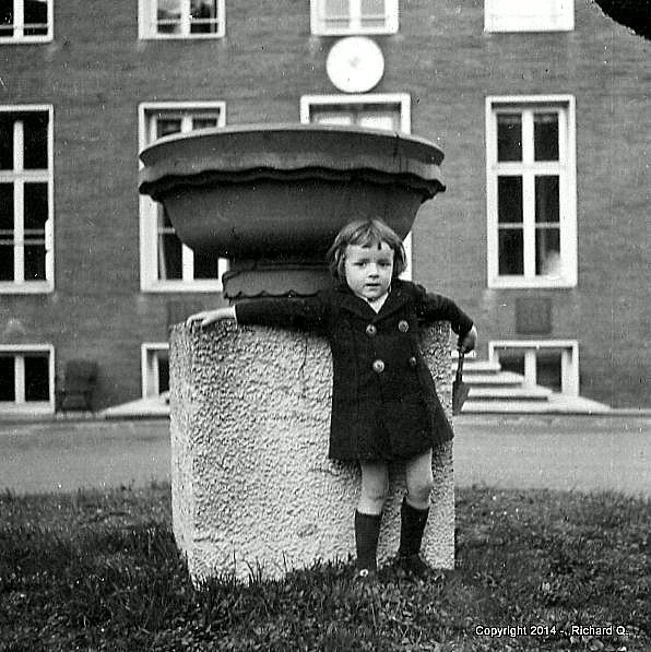 This future student stands in front of the Denmark...