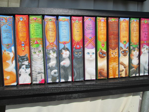 Photo of Cat Book painting...