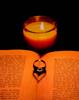 Love Light - A candle, Ring, and Heart...