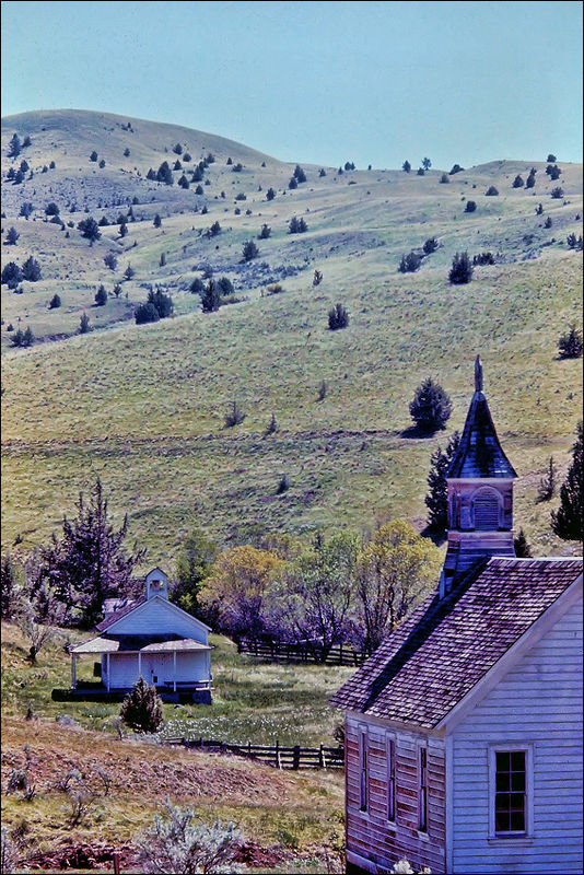 Ghost town: Richmond, Oregon - scan from slide...