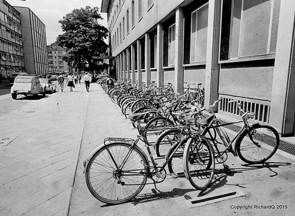 Off-street parking, German style - 1963...