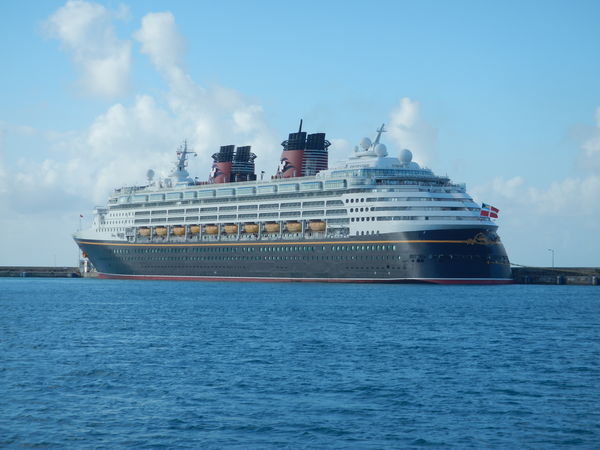 Our ship the Disney Wonder...