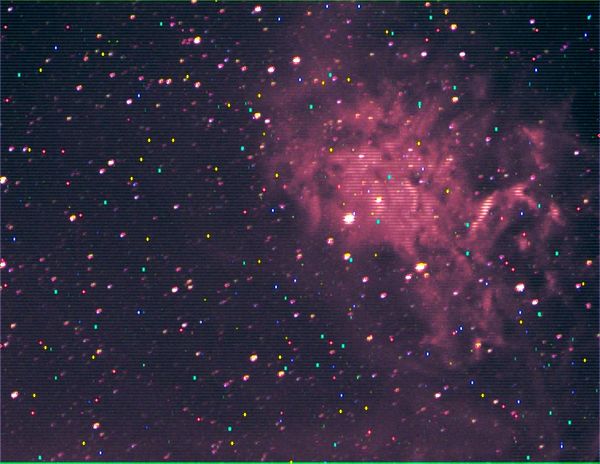 Flaming Star Nebula...