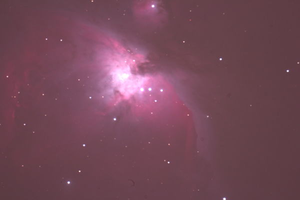 Orion Nebula unprocessed....