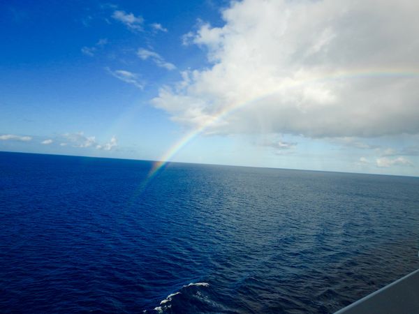 we were approaching the Island of martinique, when...