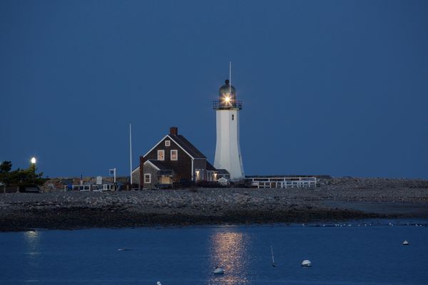 Lighthouse@ night time...