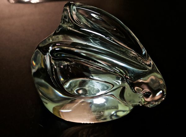 Here is a crystal bunny -think that's a reflection...