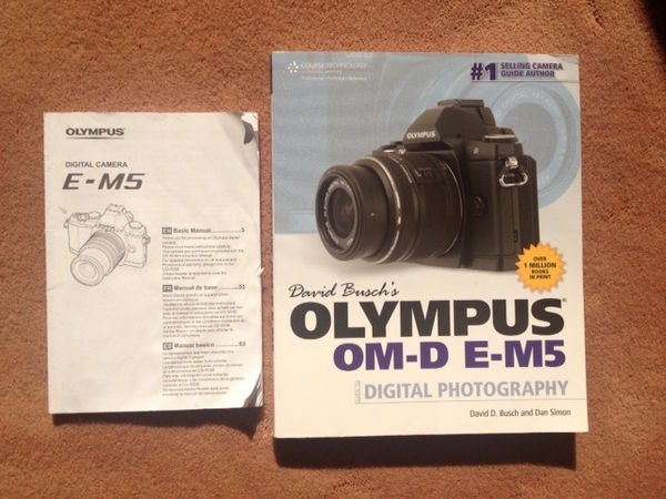Olympus OM-D E-M5 + extras $500...