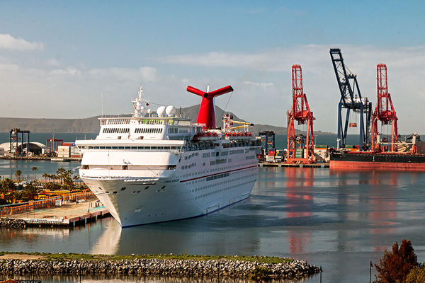 Cruise Ship, Ensenada Harbor...