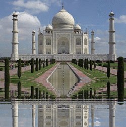Alan's scale model of the Taj Mahal.Void where pro...