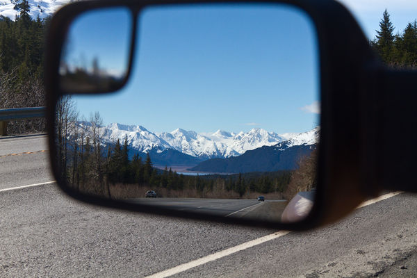 Alaska in the rear view mirror...