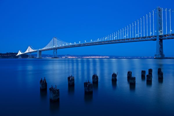 Bay Bridge at blue hour...