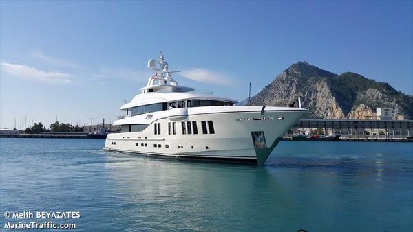 Luxury yacht Ruya...