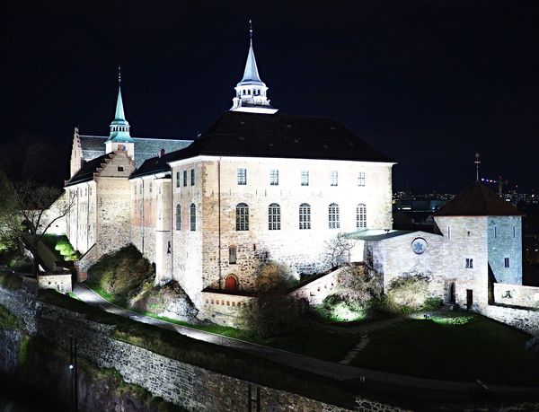 Akershus Castle at Night...