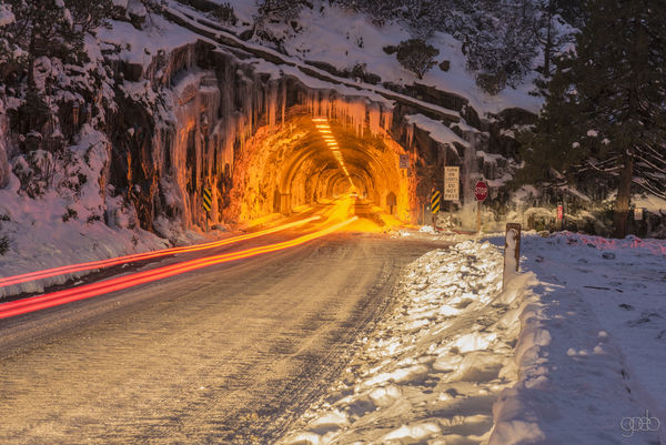 Night tunnel...