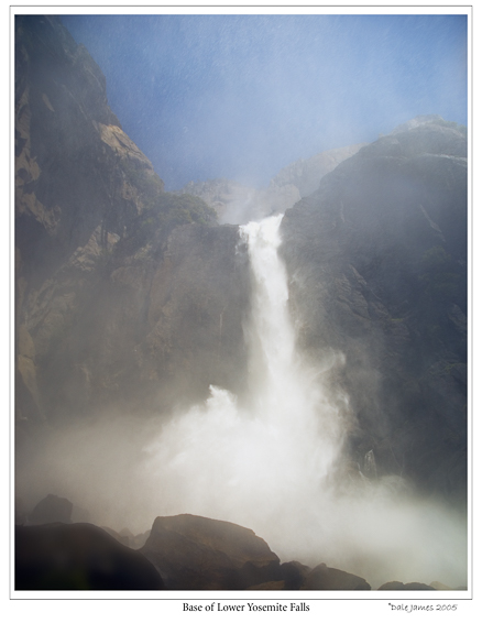 Base of Lower Yosemite Falls...