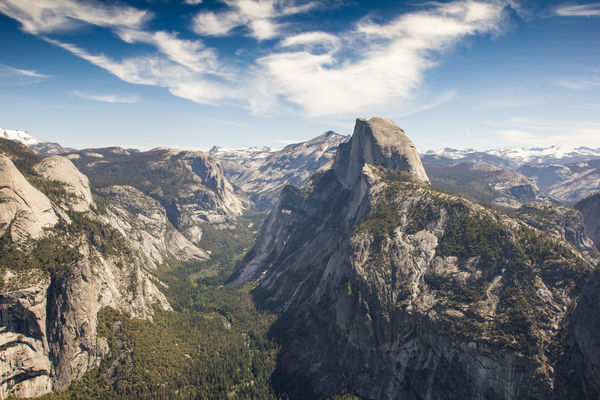 Half Dome - from Glacier Point...