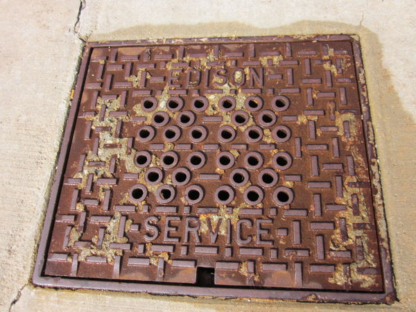 Man hole cover in Chicago...
