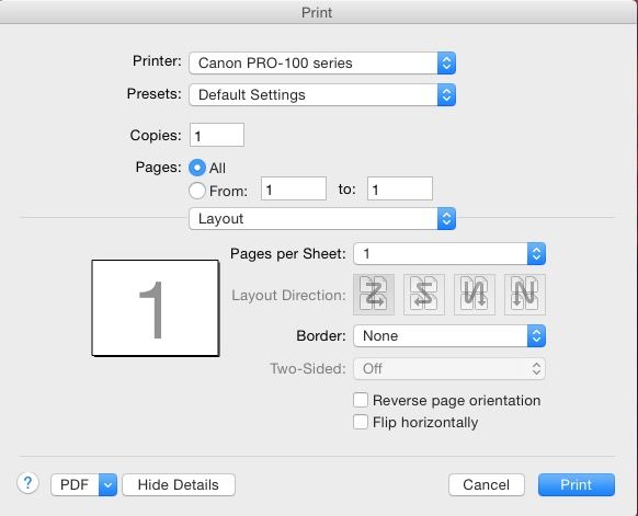 canon pixma 100 software for lightroom plugin