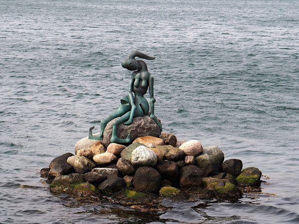 Copenhagen Mermaid  A newer version...