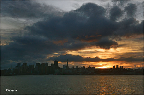 San Francisco sunset...