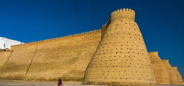 The Ark Fortress wall...