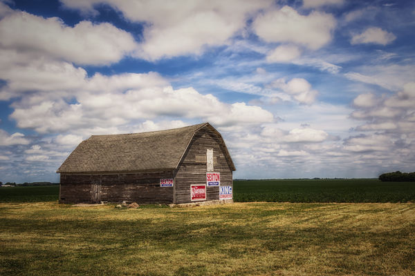 A political barn...