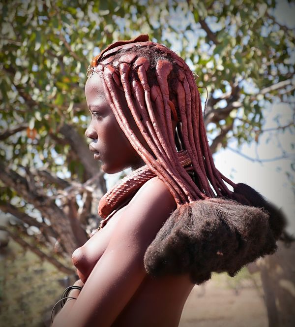 Himba Girl in Colour...