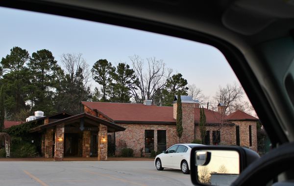 4) Pulling into the lot at Park Place Restaurant, ...