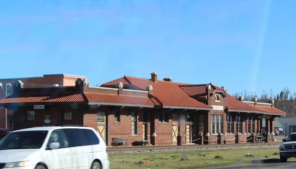 7) The Old Railroad Depot, now a museum....