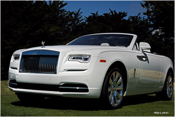 Rolls Royce, the family convertible, $492,000...