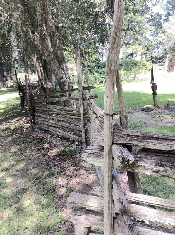An old fence...