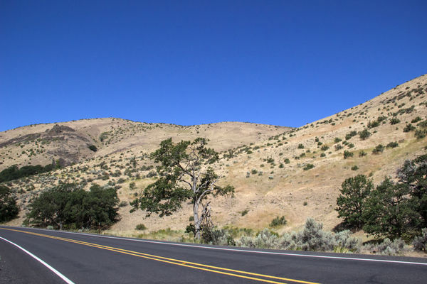 1. West of Yakima, cloudless and dry. I actually t...