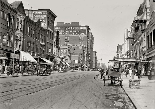 11-Ninth Street Washington DC 1915...