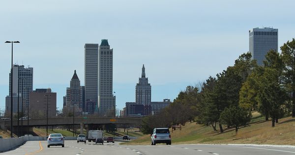 3) Tulsa skyline...