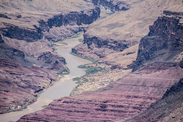 The Colorado River from the top of the Watchtower...