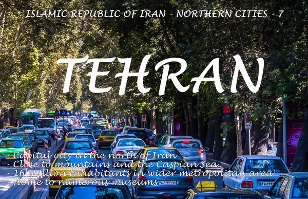 Tehran title page: Heavy traffic on an early Sunda...