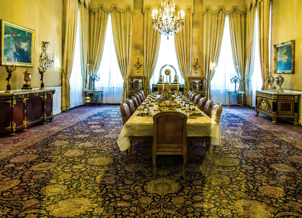Dining Hall in the White Palace...