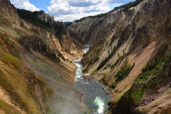 Grand Canyon of the Yellowstone River...
