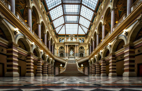 Interior Of The Supreme Court Building In Vienna Austria