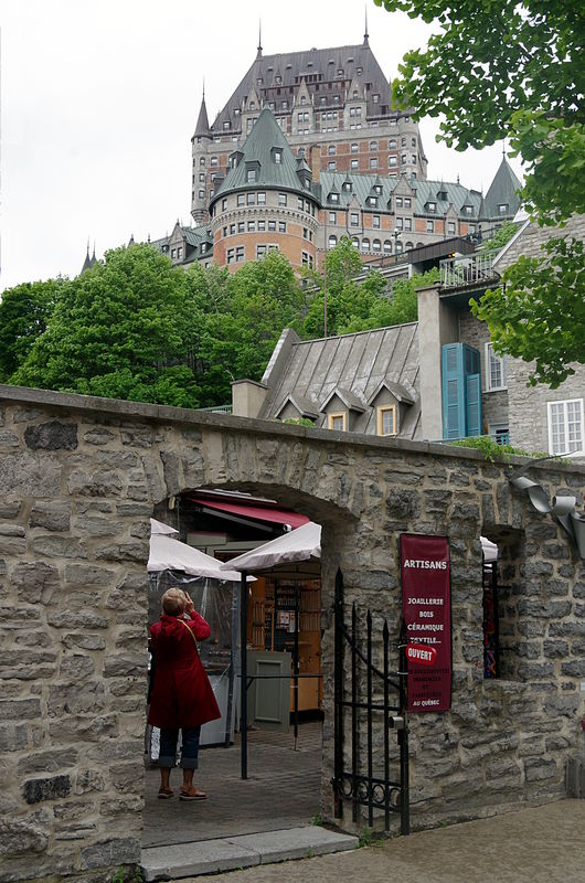 Quebec City - Chateau Fontenac...