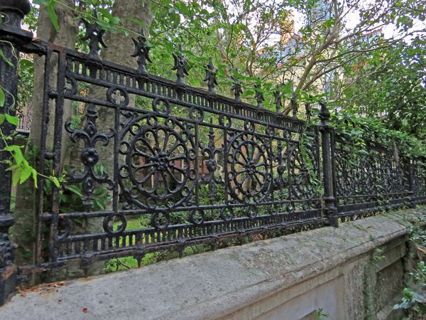 Lovely Wrought Iron Fence...
