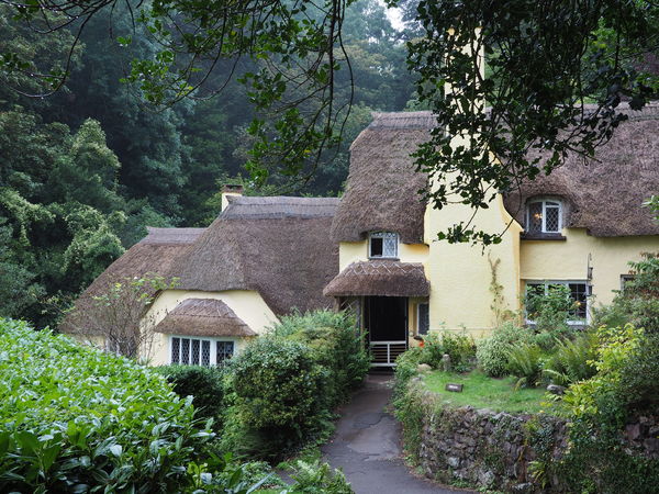 The top cottage is the first one you pass....