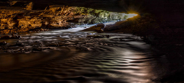 water cave...