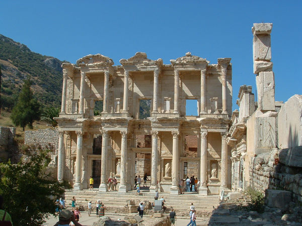 The Library of Celsus -- built in 117 A.D....