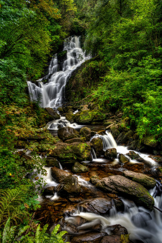 Torc Waterfall, Killarney National Park, County Ke...