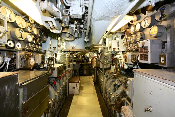 Engine Room of the Clagamore...
